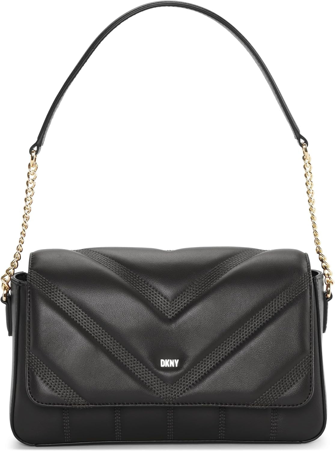 DKNY Damaxelväska Svart/Gul Väskor Dam Naty Shop Standardtitel