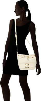 Love Moschino Damaxelväska, Ivory Axelväska, Elfenbensväskor Dam Naty Shop