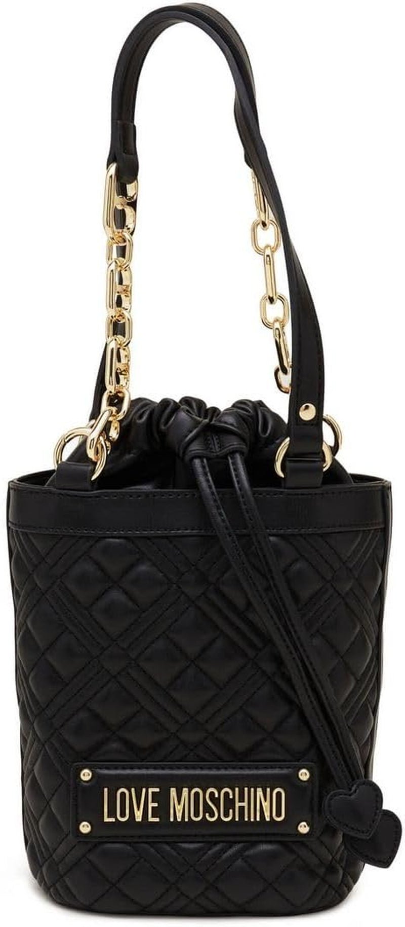 Love Moschino Damaxelväska Svart Damväskor Naty Shop Standardtitel