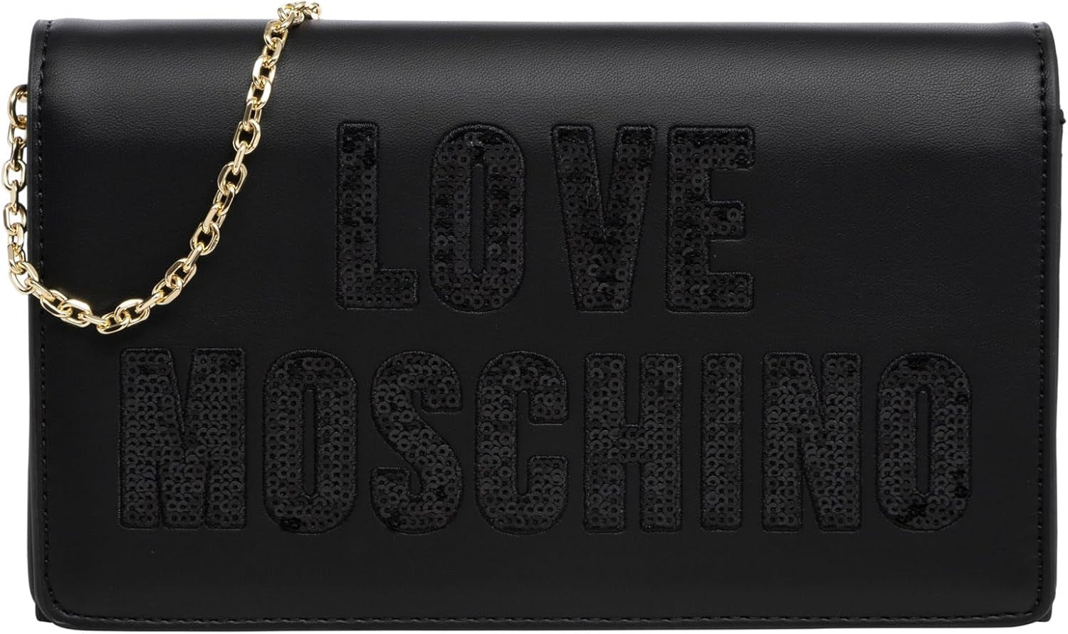Love Moschino Damaxelväska, Svart Axelväska, Svarta Damväskor Naty Shop Standardtitel