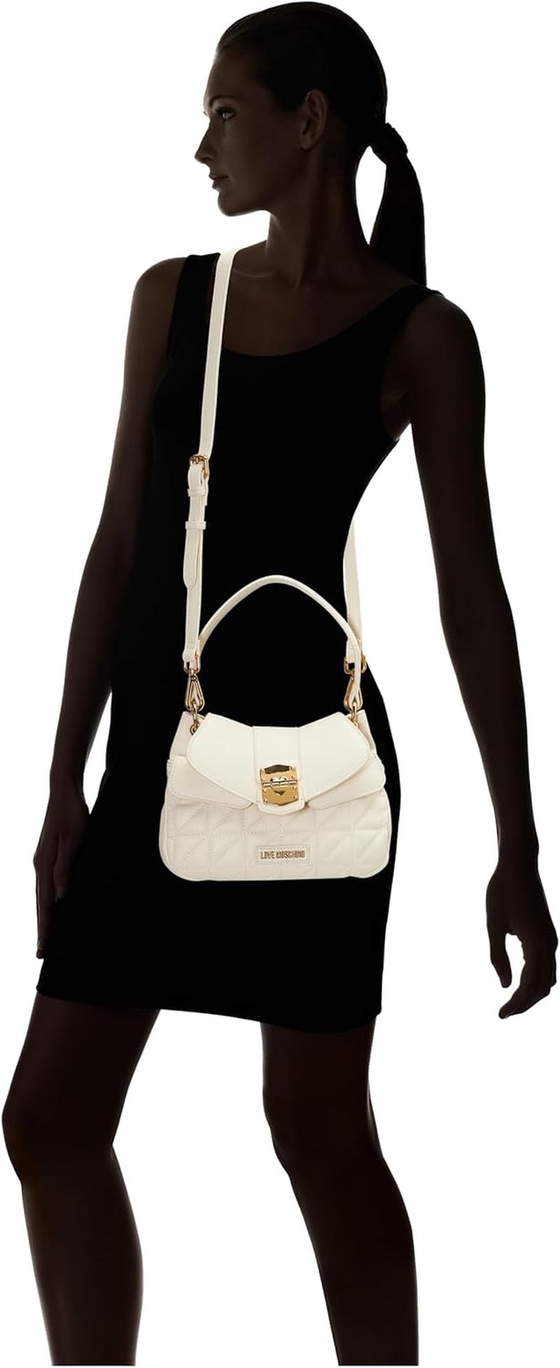 Love Moschino Damaxelväska, smör Naty Shop Damväskor