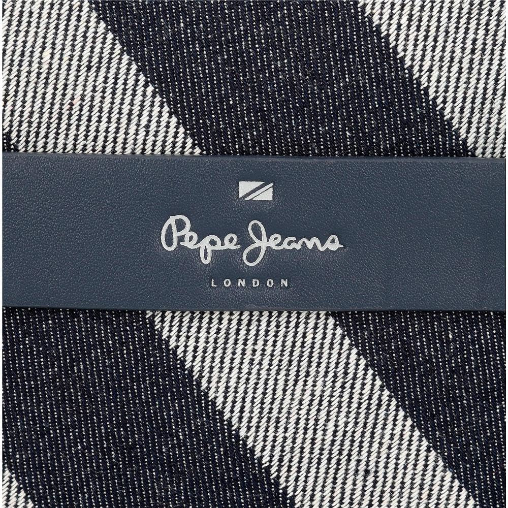 Pepe Jeans Celine resväska, blå, 40 x 25 x 20 cm, polyester, med konstläderdetaljer, 20 L, från Joumma Väskor, blå, resväska Bagage och reseutrustning Naty Shop