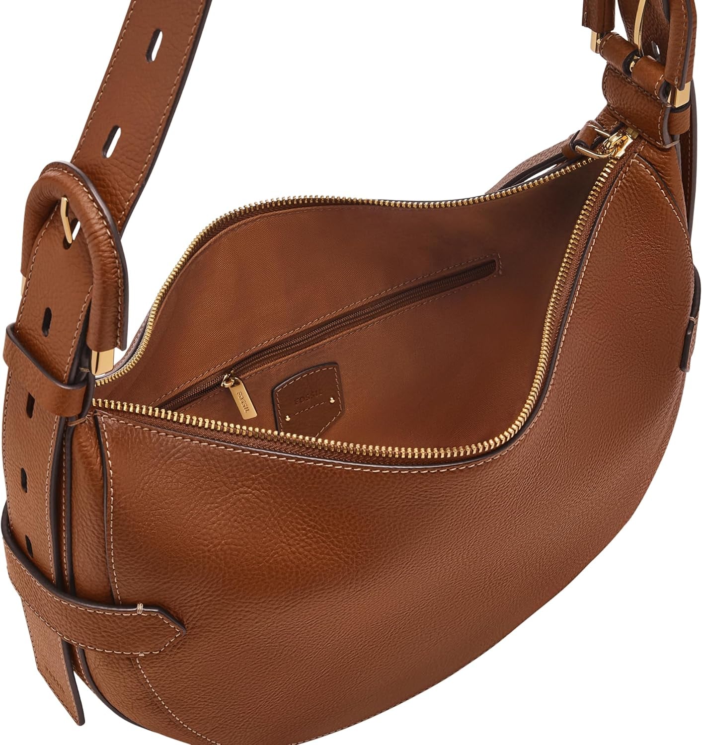 Fossil Damväska - Harwell Eco Leather Hobo, ZB1847200 - 30,5 cm L x 8,9 cm B x 20,3 cm H Damväskor Naty Shop