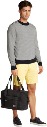 Tommy Jeans Daily Weekender Duffelväska för män, svart, One Size Bagage och Reseutrustning Naty Shop