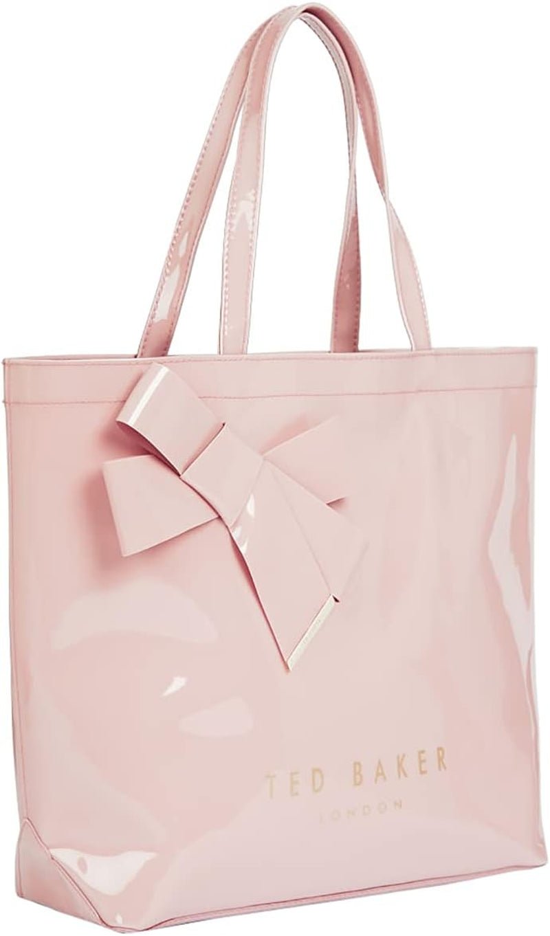 Ted Baker Dam Nicon Vinyl Rosettväska Damväskor Naty Shop Rosa