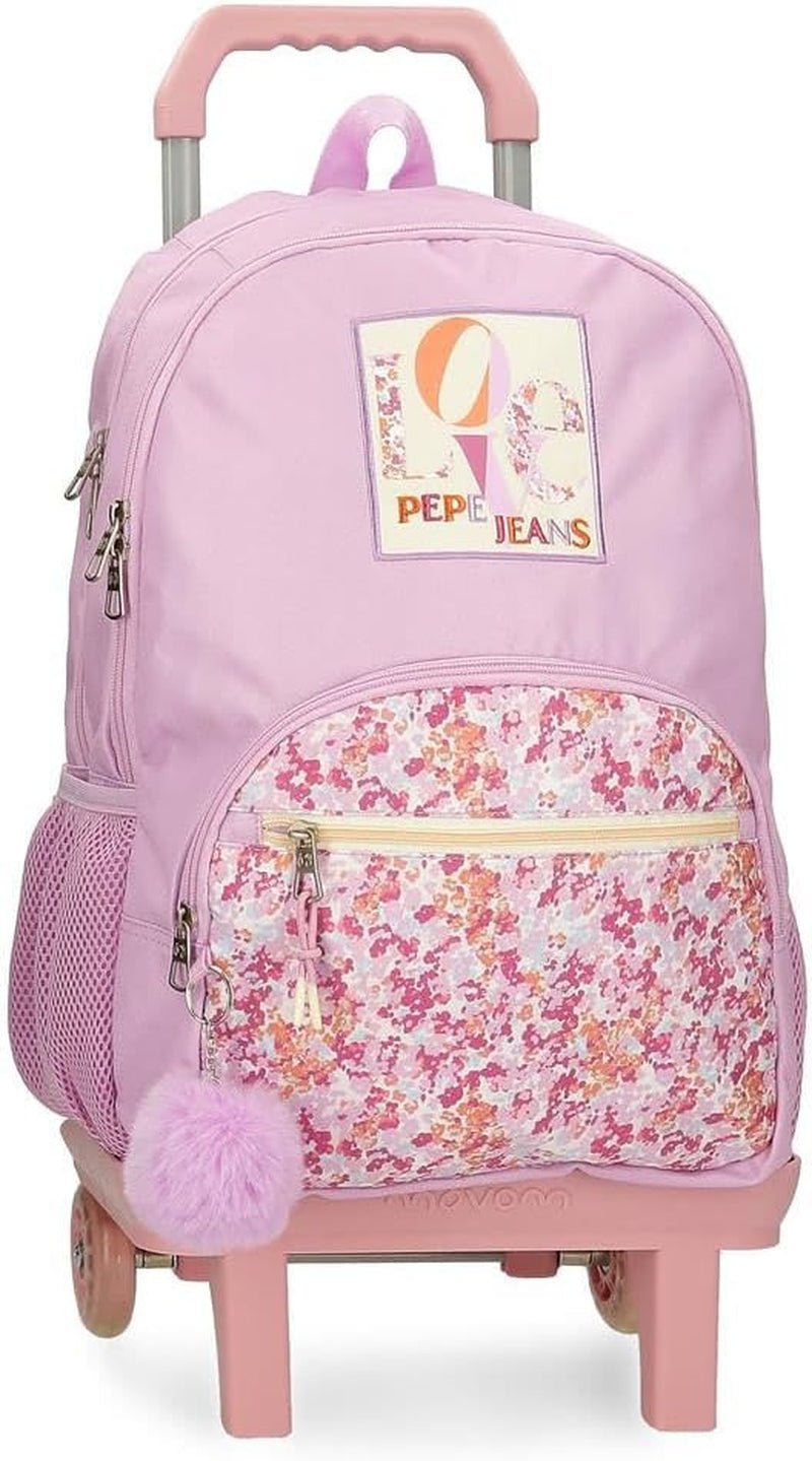 Pepe Jeans Sandra väska, den perfekta storleken för en ryggsäck, portfölj eller handväska, från Joumma Bags Premium ryggsäckar och väskor Naty Shop Ryggsäck 45 + Trolley