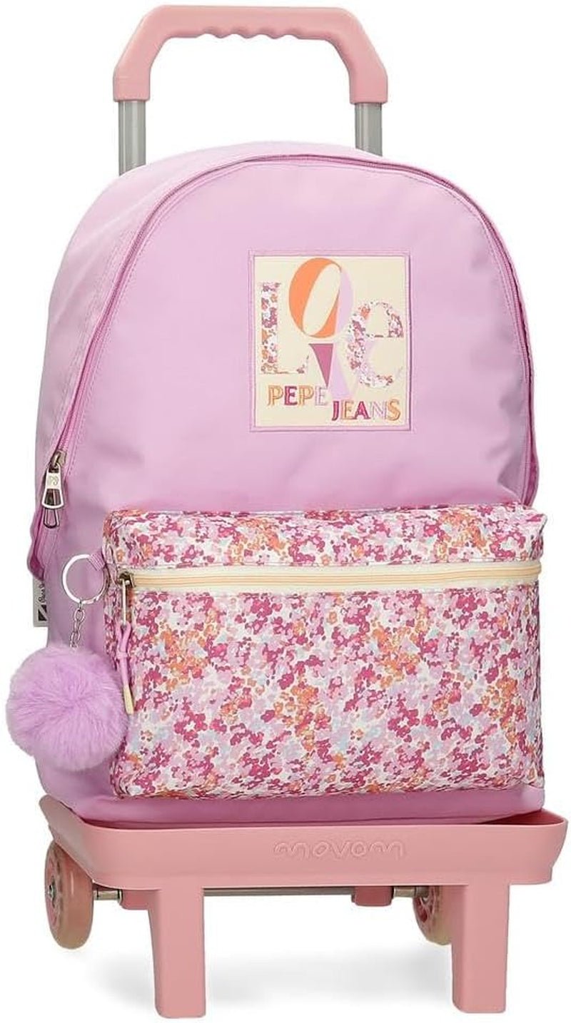 Pepe Jeans Sandra väska, den perfekta storleken för en ryggsäck, portfölj eller handväska, från Joumma Bags Premium ryggsäckar och väskor Naty Shop Ryggsäck 42 + Trolley