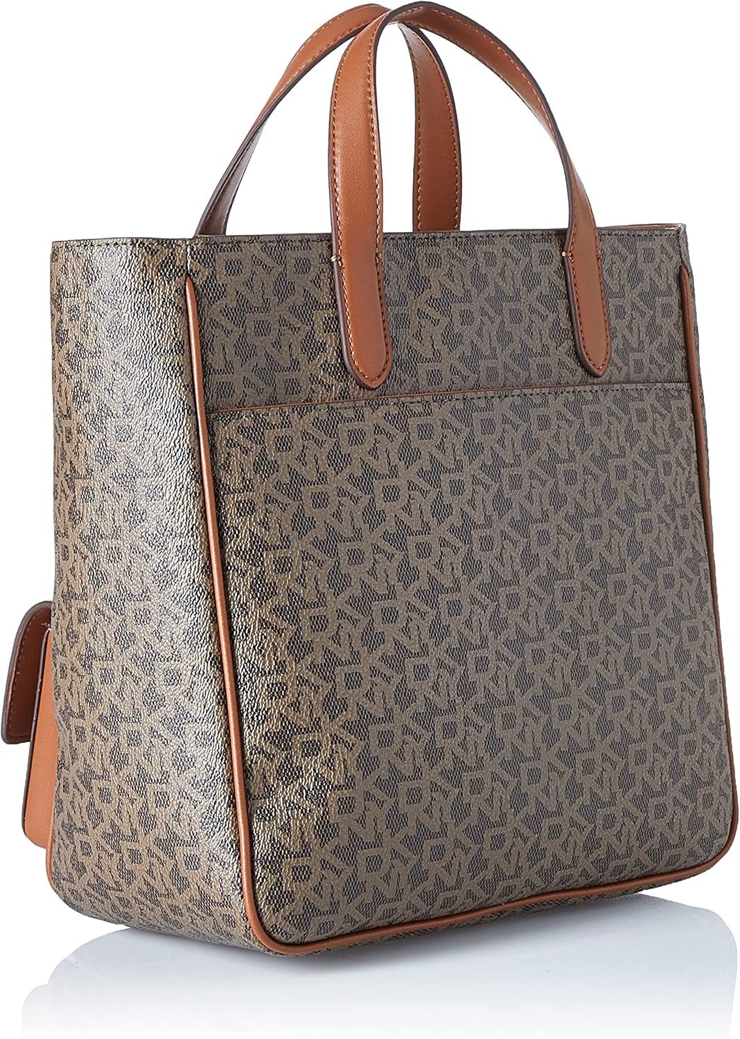 DKNY Dam Zyon Messenger Tote Bag, Mocka/Caramel, One Size Damväskor Naty Shop