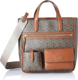 DKNY Dam Zyon Messenger Tote Bag, Mocka/Caramel, One Size Bags Dam Naty Shop Standardtitel
