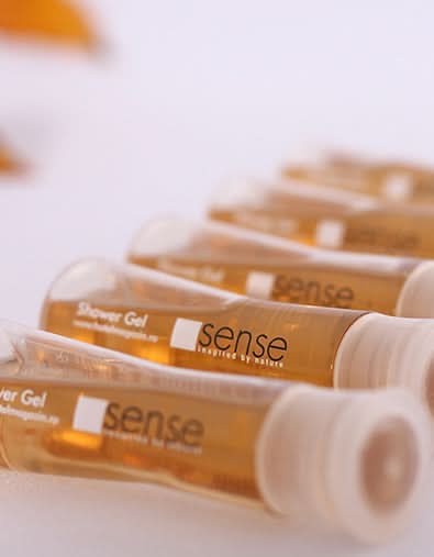 Hotel shower gel Sense-flaska – 25ml Naty Shop Hotel Cosmetics