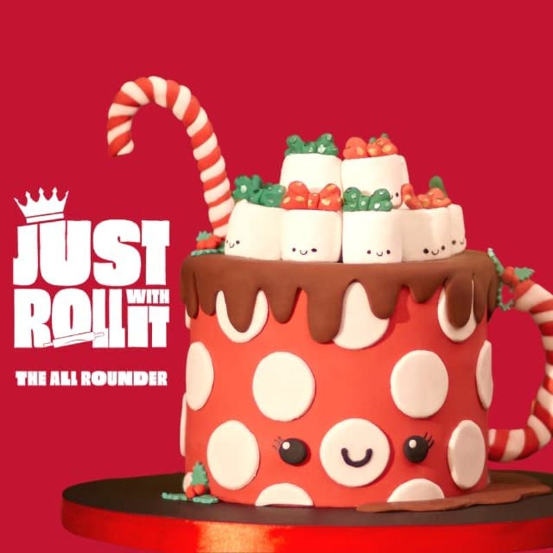 Gipsfondant till tårta Regalice Sockerpasta klar att rulla 250g ROSA Sockerpasta Naty Shop