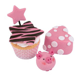 Günthart BackDecor fondant rosa | överlägsen kvalitet | redo att användas | utan palmolja | rivsäker | för beläggning av kakor och bakverk | lämplig för modellering | förpackning om 2 (1 x 250 g) Naty Shop sockerpasta