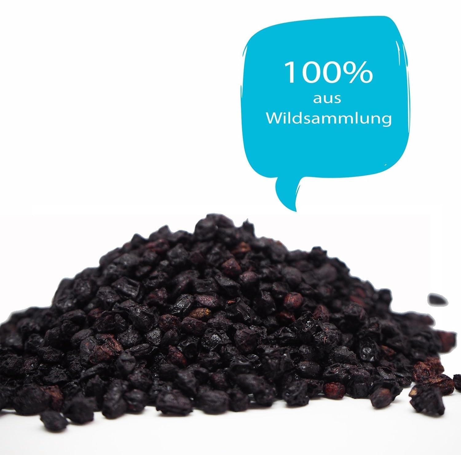 HerbaNordPol torkade fläder 1kg PREMIUM, Fructus Sambuci Dehydrerade produkter Naty Shop