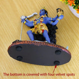 Hinduiska guden Kali Ma-statyn, Indien Gudinnan Kali Bhavatarini Destroyer-staty Dekorativ hinduisk gudinna av tiden och döden Murti Diwali Pooja Presenter Hemmakontoret Temple Mandir Altar Puja-föremål Statyetter och skulpturer Naty Shop