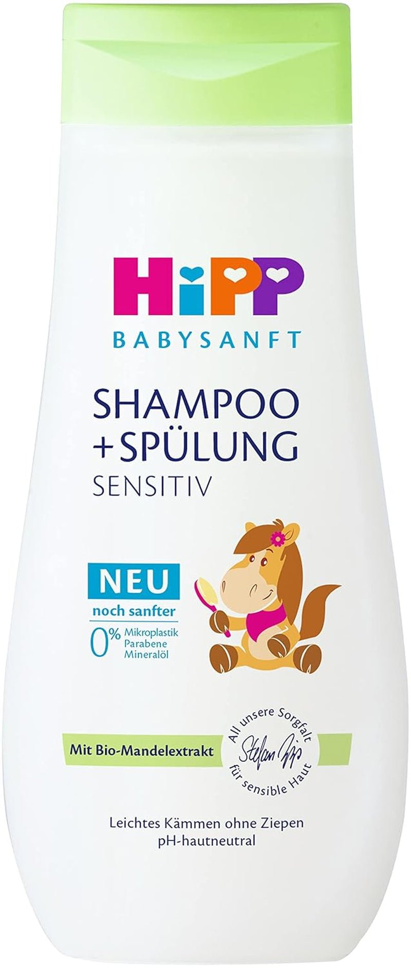 HiPP Babyschampo + delikat balsam, 6 st (6 x 200 ml) Barn - Bad och hudvård Naty Shop Standardtitel