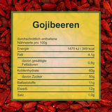 Howa Premium Gojibär 1 KG torr - obehandlad, naturlig - supermat från Asien - idealisk för matlagning, bakning eller som ett hälsosamt mellanmål - Gojibär 1000 g Uttorkade produkter Naty Shop