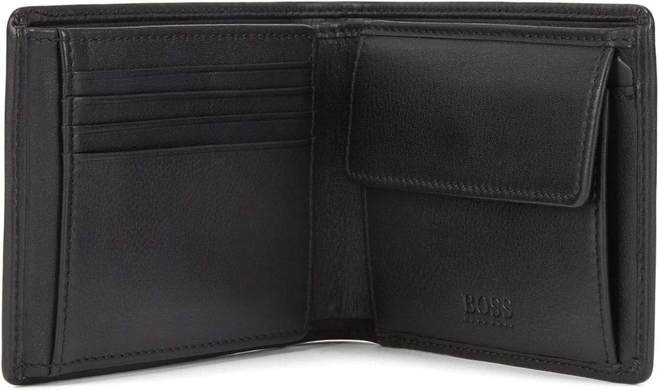 Hugo Boss Herr Arezzo Sportartiklar, Svart, 12 cm EU Herrplånbok Naty Shop