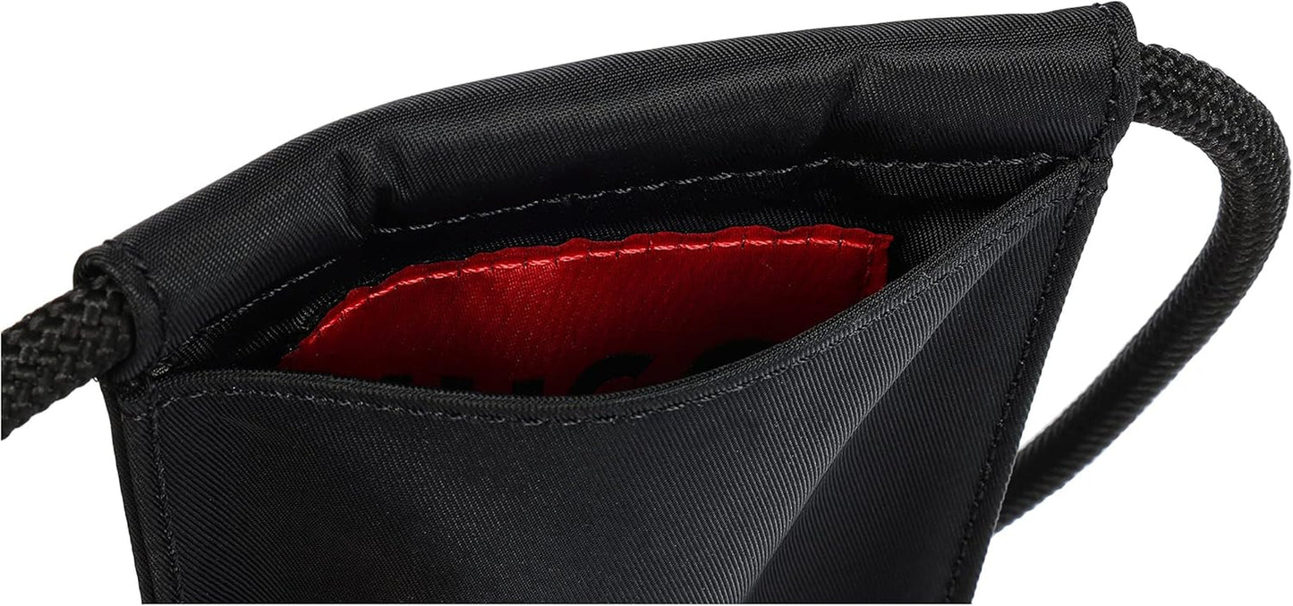 HUGO Ethon 2.0N_Neck p Herrtelefonhållare, Black1 Herrplånbok Naty Shop