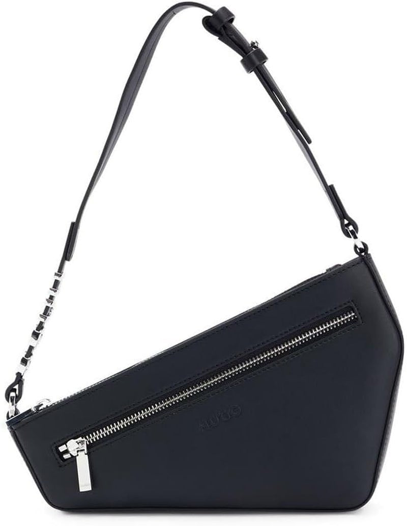 HUGO Dam Mel Saddle R. Axelväska Damväskor Naty Shop Black1