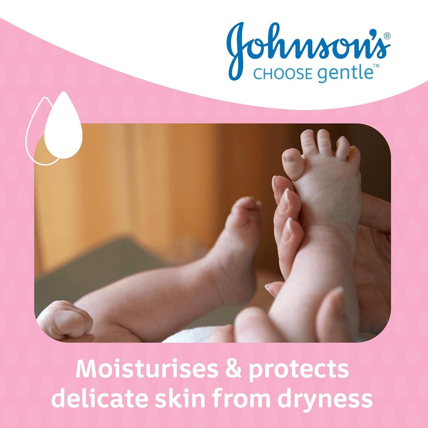Johnsons JOHNSON'S - Babyolja, (1 X 500 ML) Barn - Bad och hudvård Naty Shop