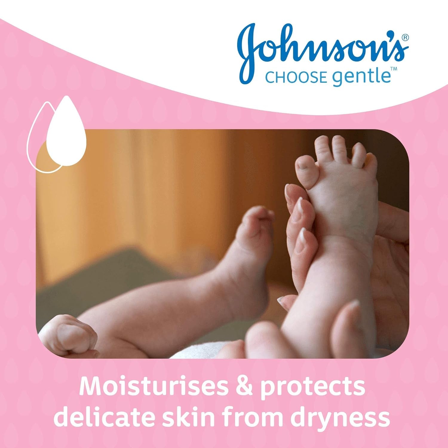 Johnsons JOHNSON'S - Babyolja, (1 X 500 ML) Barn - Bad och hudvård Naty Shop
