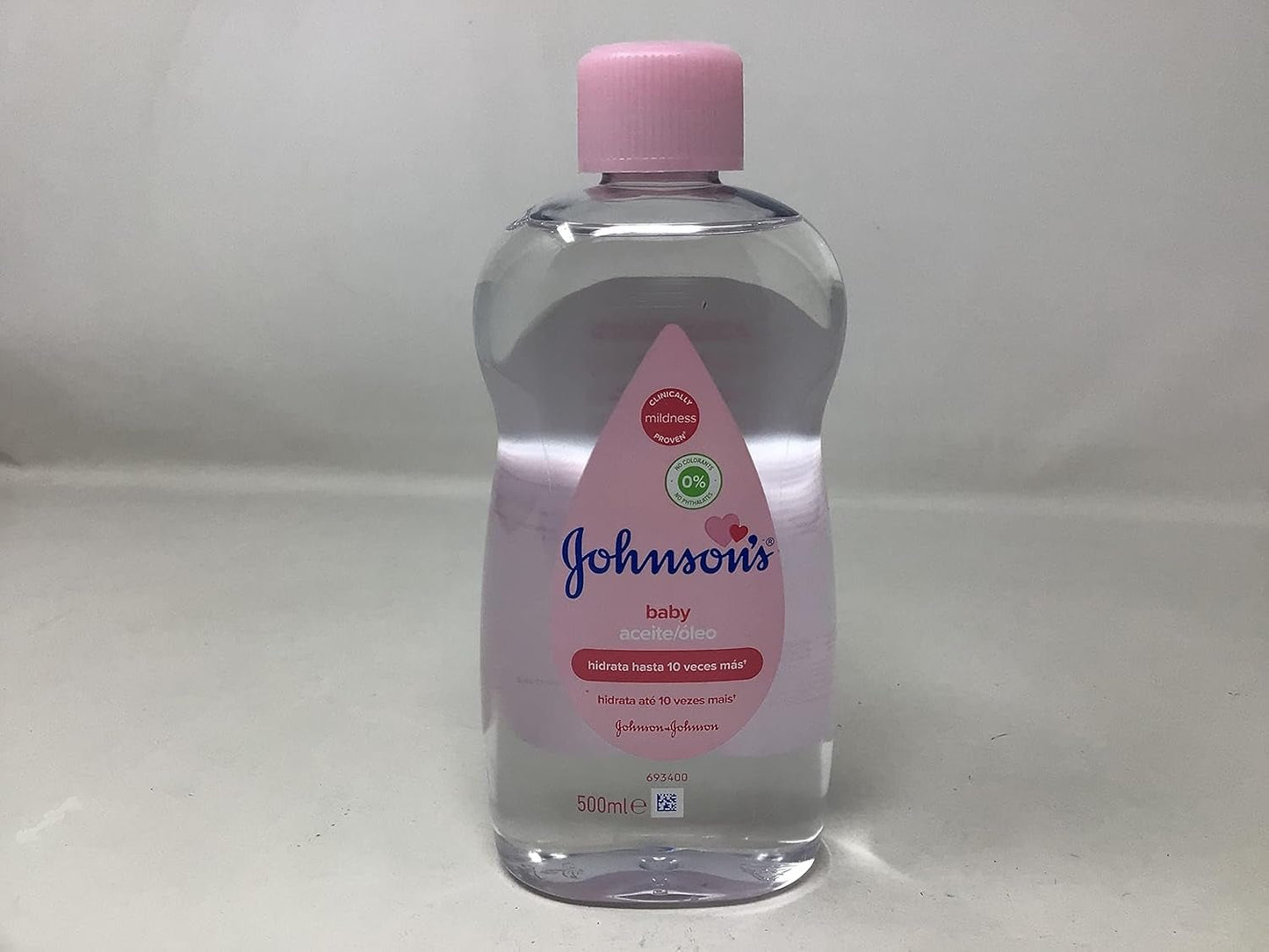 Johnsons JOHNSON'S - Babyolja, (1 X 500 ML) Barn - Bad och hudvård Naty Shop
