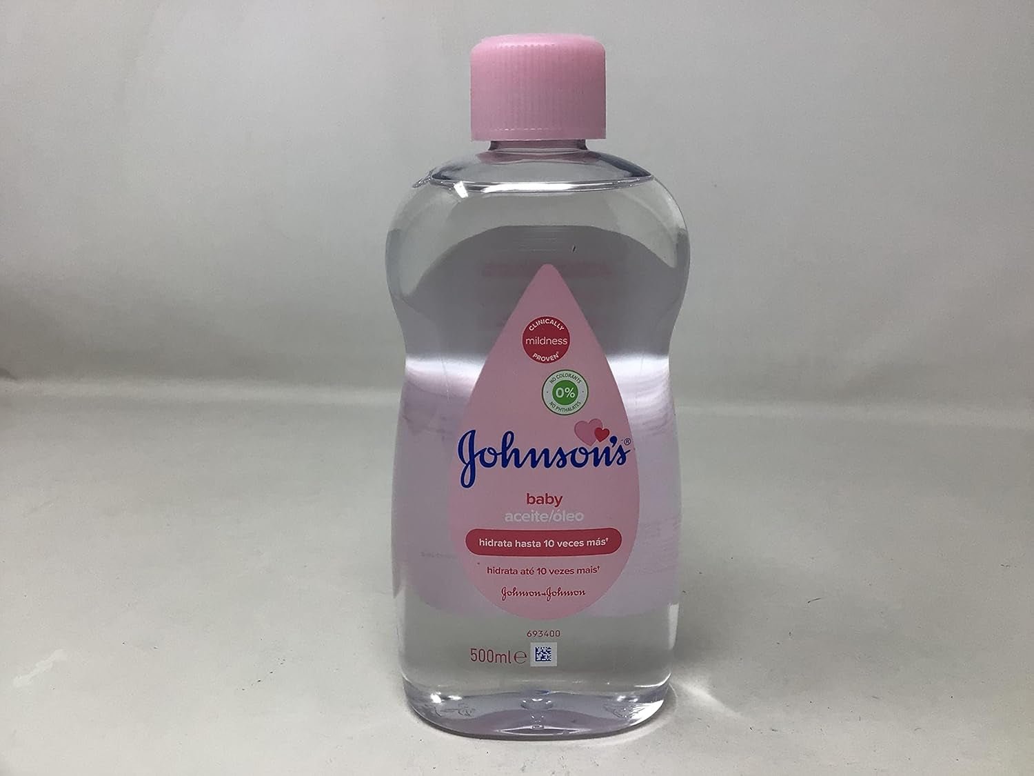 Johnsons JOHNSON'S - Babyolja, (1 X 500 ML) Barn - Bad och hudvård Naty Shop