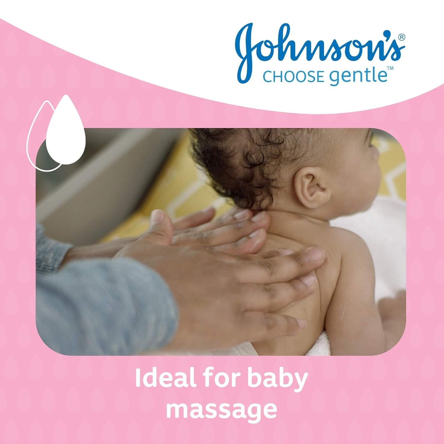 Johnsons JOHNSON'S - Babyolja, (1 X 500 ML) Barn - Bad och hudvård Naty Shop