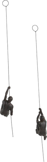 JOTEX Feminine Climbers Dekorativa figurer, 2-pack, rostbruna statyetter och skulpturer Naty Shop