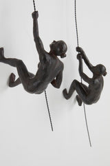 JOTEX Feminine Climbers Dekorativa figurer, 2-pack, rostbruna statyetter och skulpturer Naty Shop