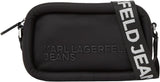 KARL LAGERFELD JEANS Puffig kameraväska Crossbody-väskor Dam Naty Shop Svart