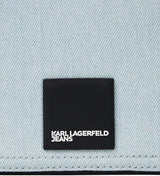 Karl Lagerfeld Jeans Damlåda Logotyp Kameraväska Cross Body, Ljusblå Damväskor Naty Shop