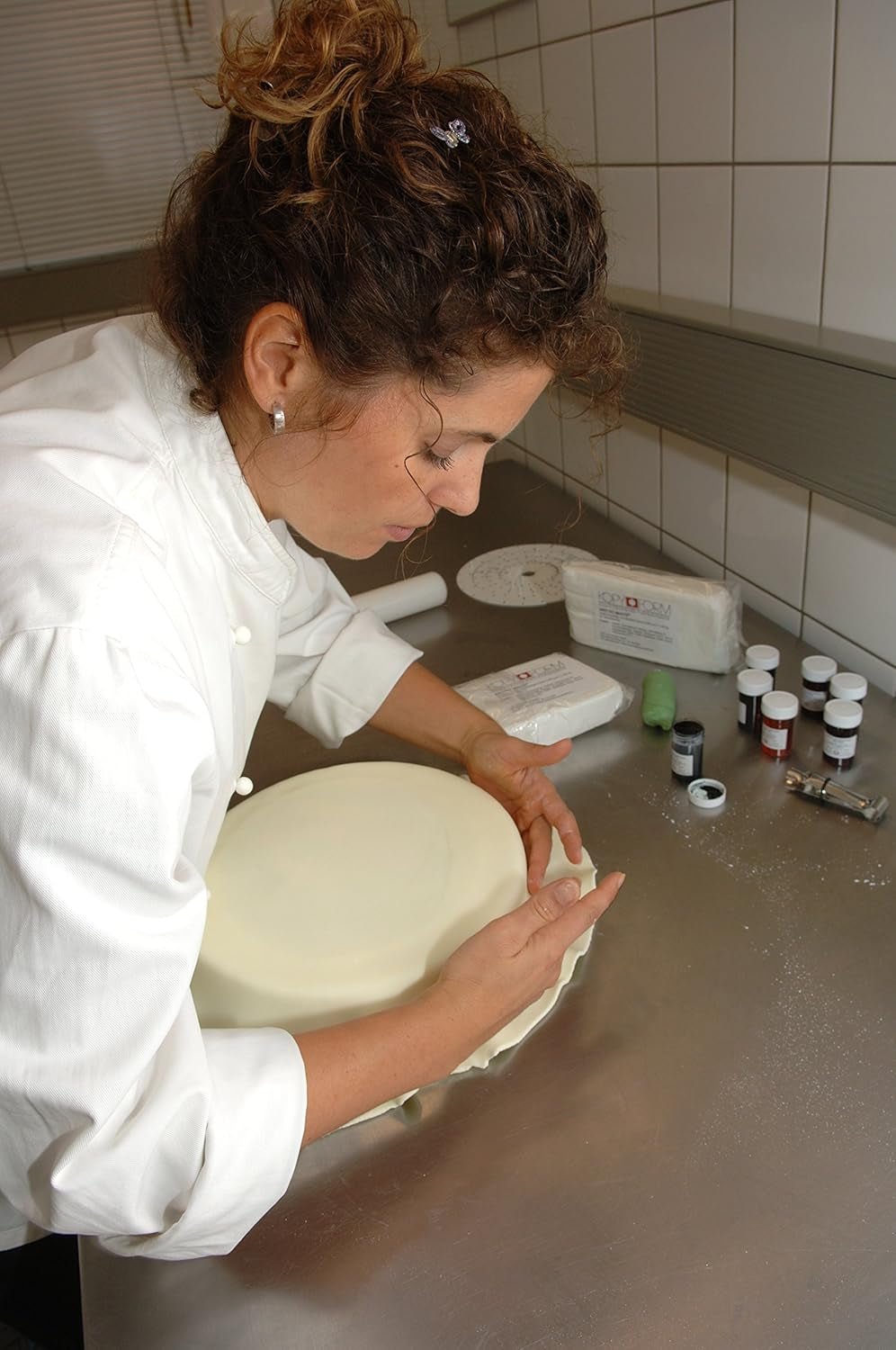 KOPYFORM rullfondant Arctic White® 1kg, vit Sockerpasta Naty Shop