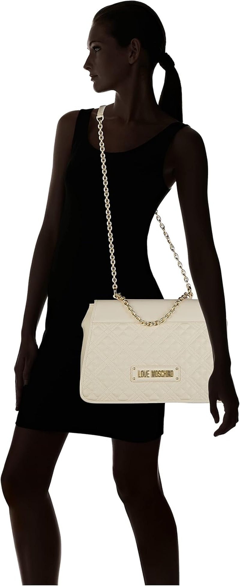 Love Moschino Borsa A Spalla Axelväska Dam Väskor Naty Shop