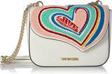 Love Moschino Borsa a Spalla axelväska Dam Väskor Naty Shop Vit