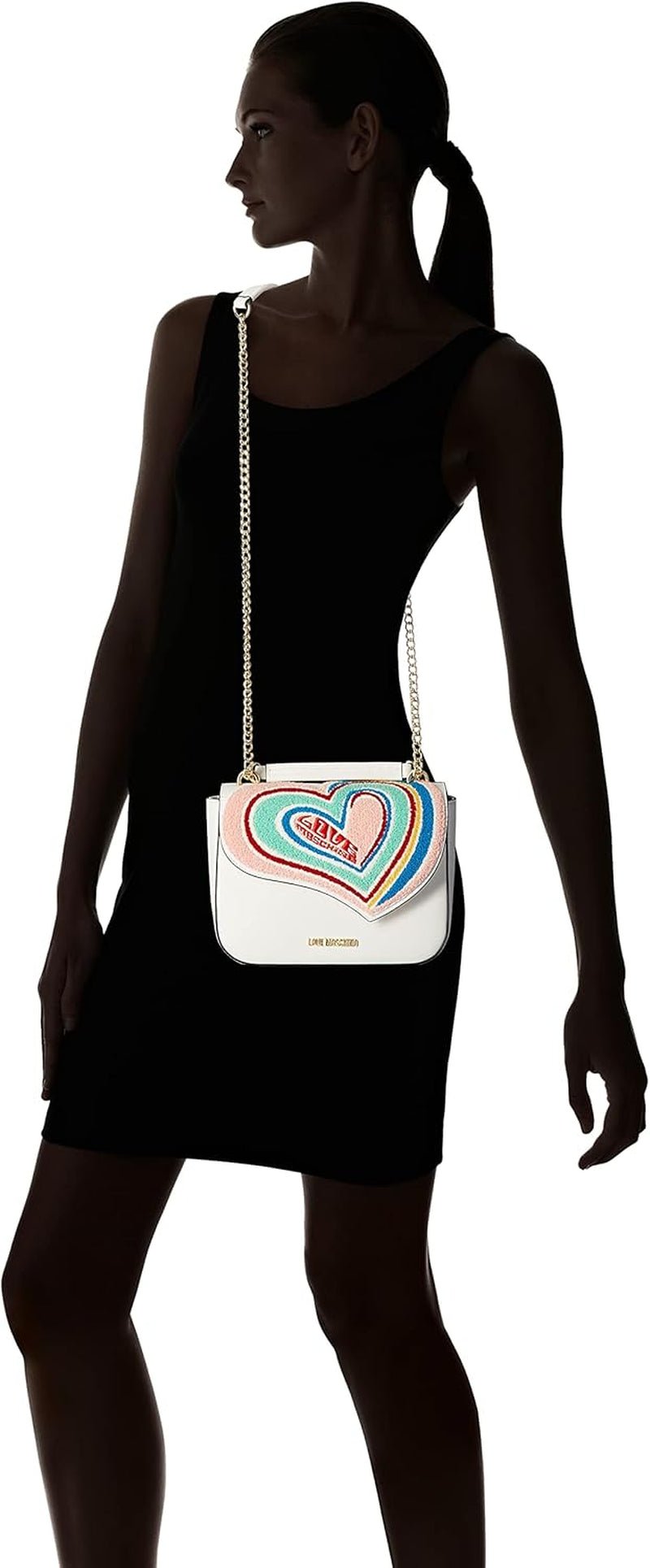 Älskar Moschino Borsa a Spalla axelväska Dam Väskor Naty Shop
