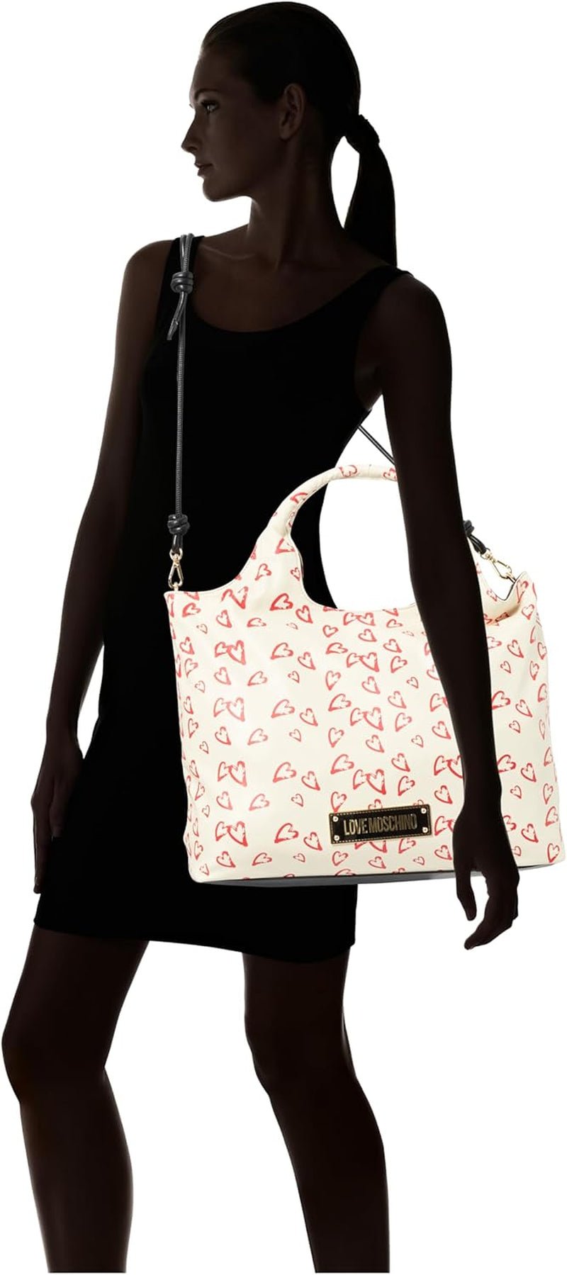 Love Moschino damväska, flerfärgad handväska, flerfärgad damväska Naty Shop