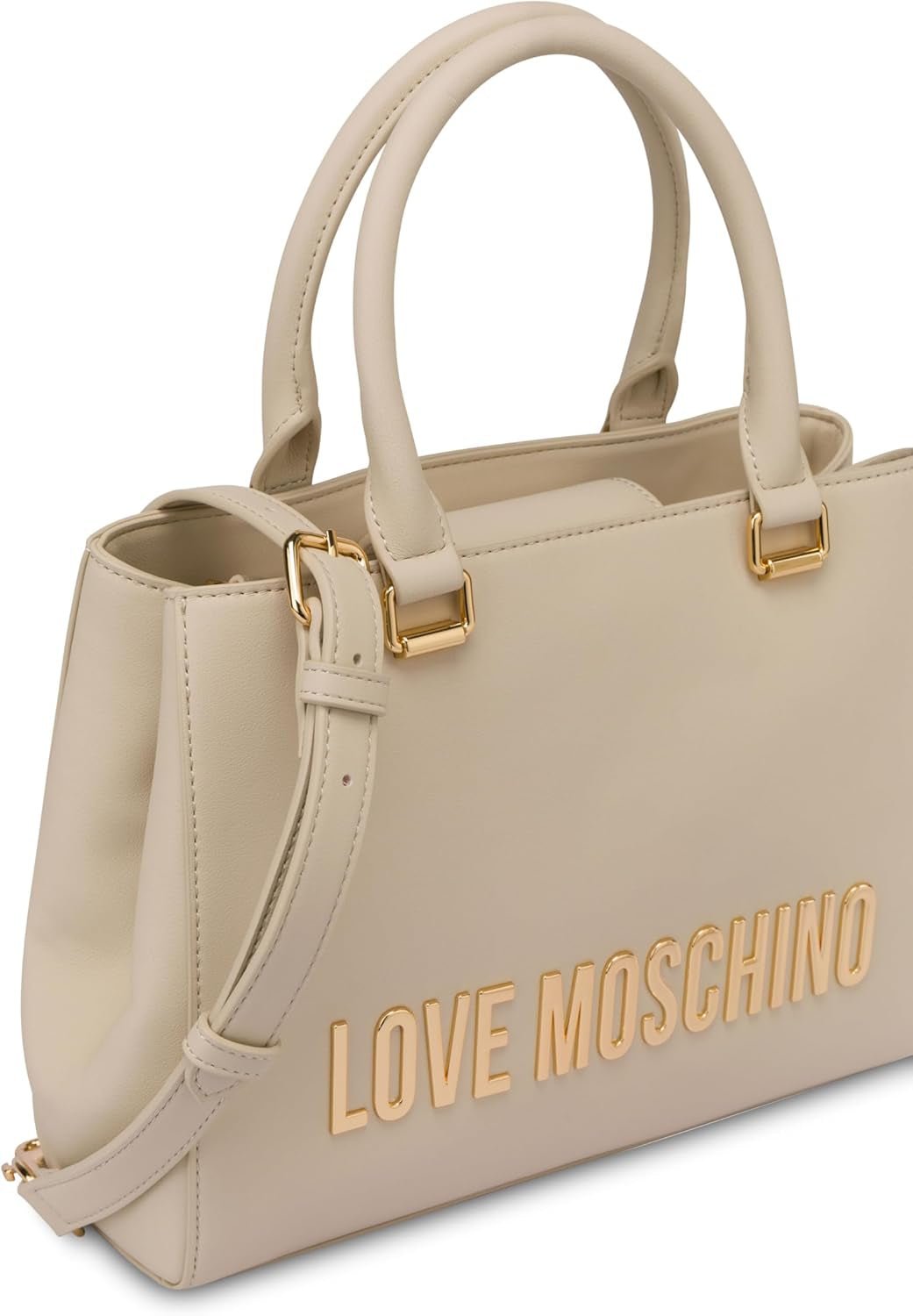 Love Moschino Handväska Ivory Damväskor Naty Shop