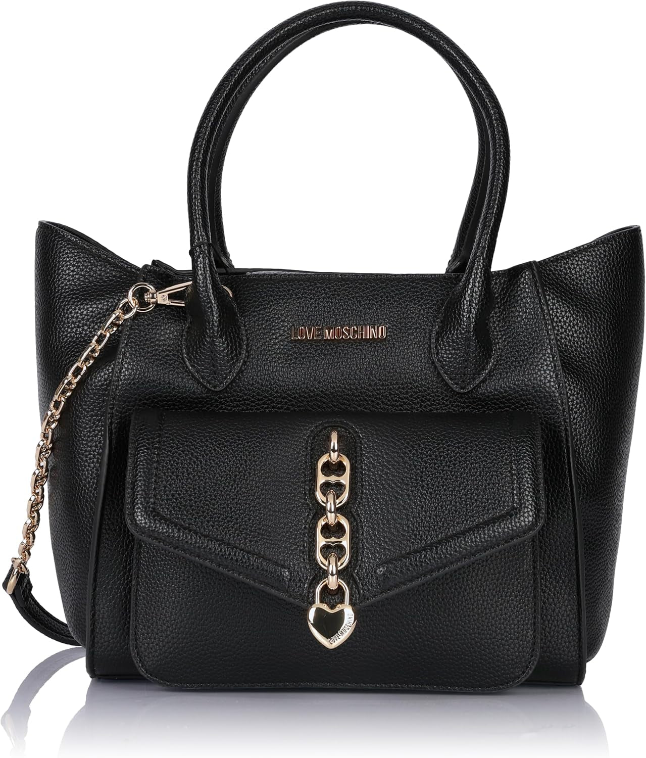 Love Moschino Axelväska Svart One Size Damväskor Naty Shop Standardtitel