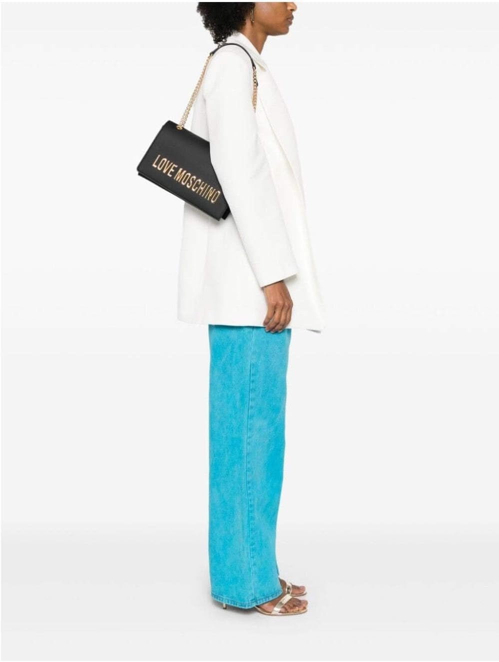 Love Moschino Axelväska Svart One Size Damväskor Naty Shop