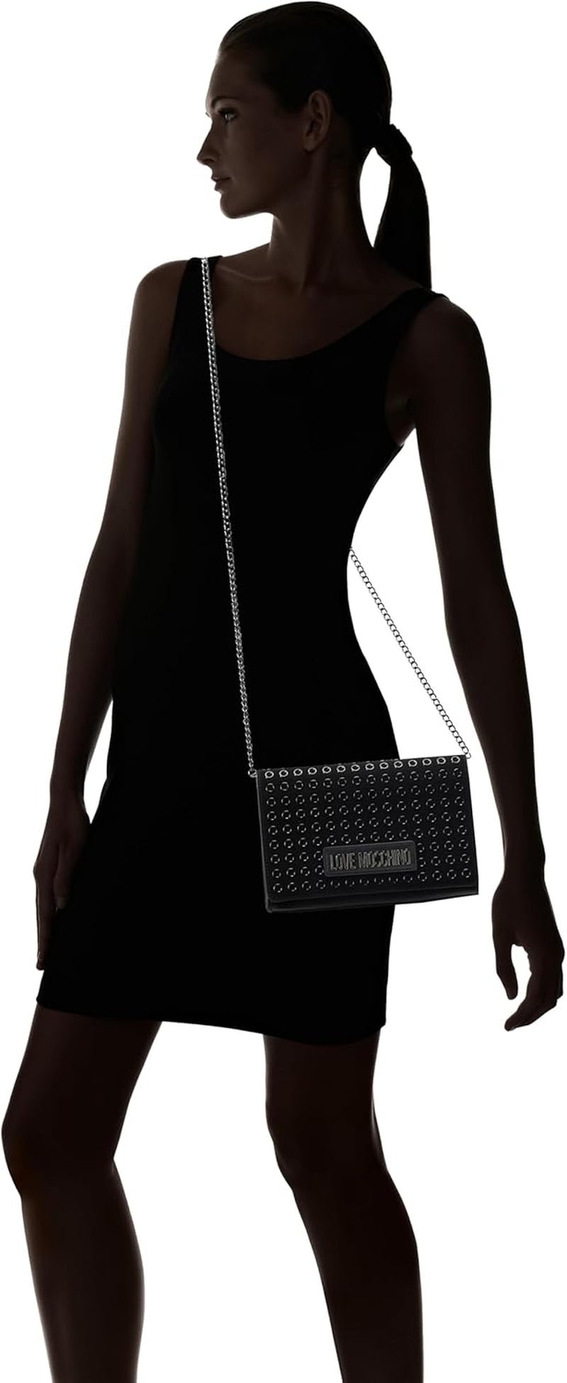Love Moschino Axelväska Svart One Size Damväskor Naty Shop