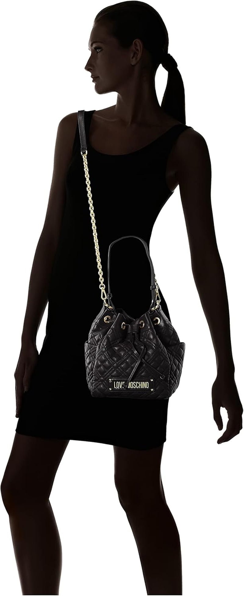 Love Moschino Jc4012pp1gla0 axelväska Dam Väskor Naty Shop