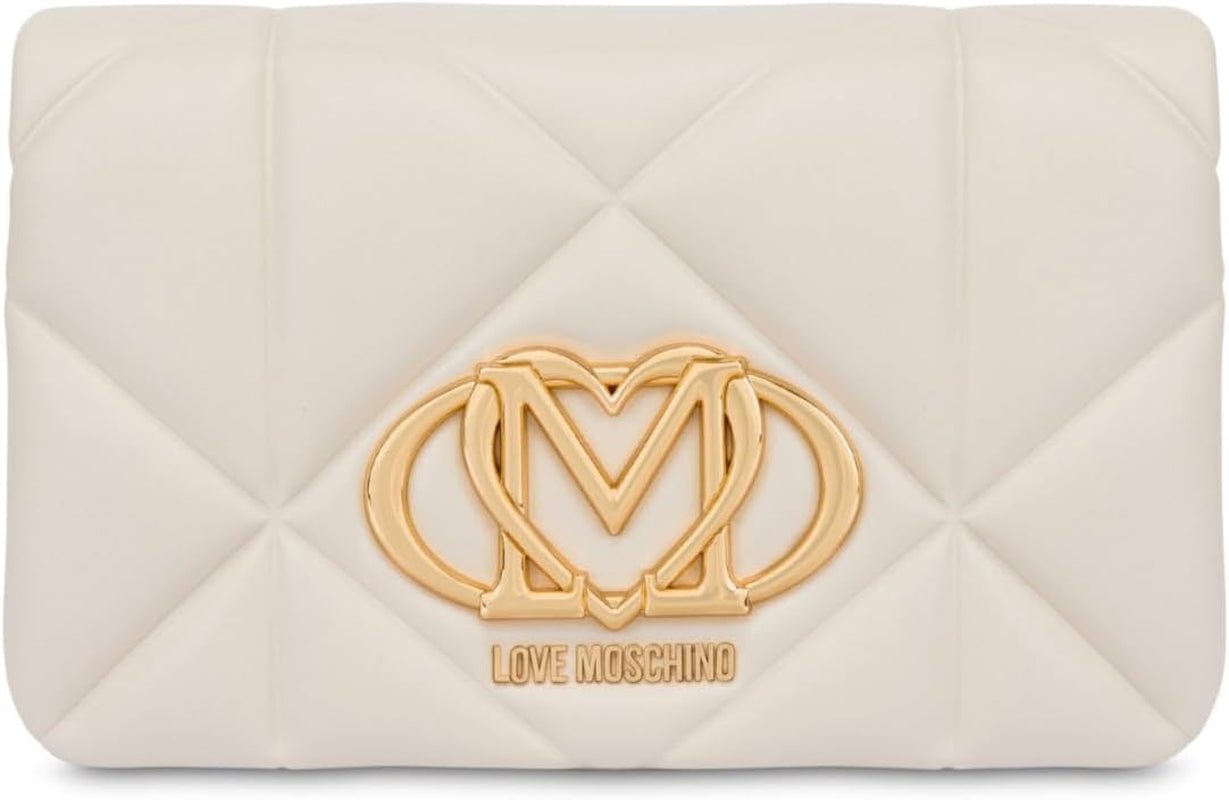 Love Moschino Jc4043pp1mlc0110 Axelväska Elfenbensväskor Dam Naty Shop Standardtitel