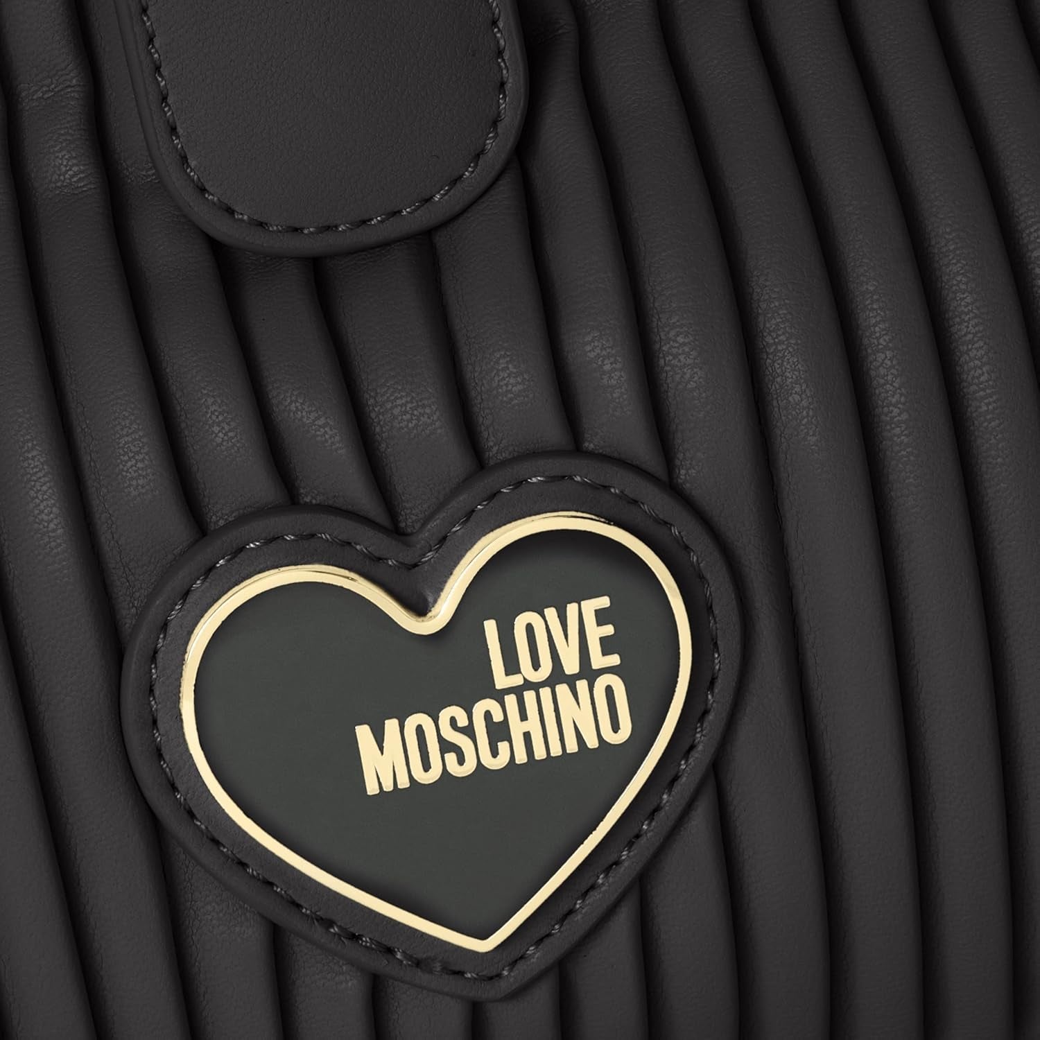 Love Moschino Jc4045pp1gla1000 axelväska, svart Damväskor Naty Shop