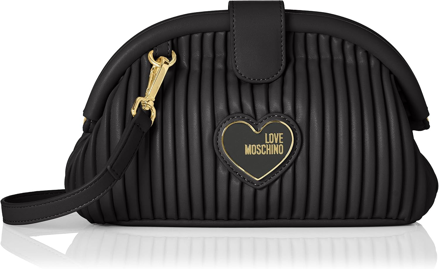 Love Moschino Jc4045pp1gla1000 Axelväska Svarta Väskor Dam Naty Shop Standardtitel
