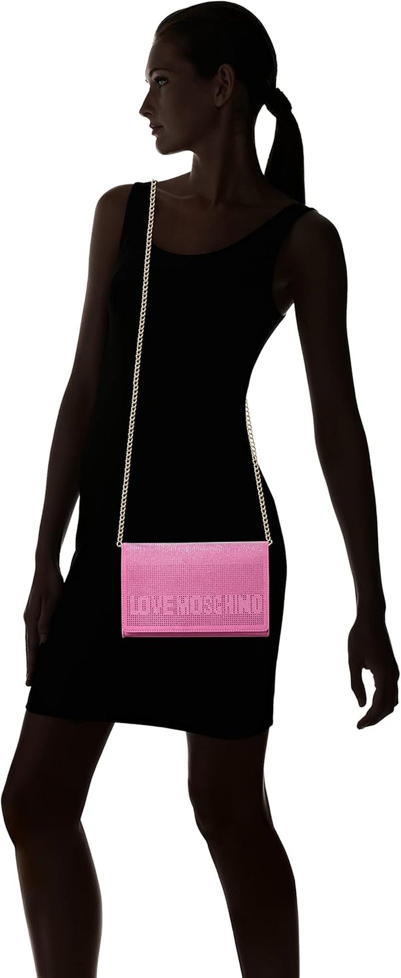 Love Moschino Jc4139pp1gly163a axelväska, rosa Väskor Dam Naty Shop