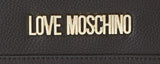 Love Moschino Jc4210pp0a axelväska, svart (Black Pebble) Damväskor Naty Shop