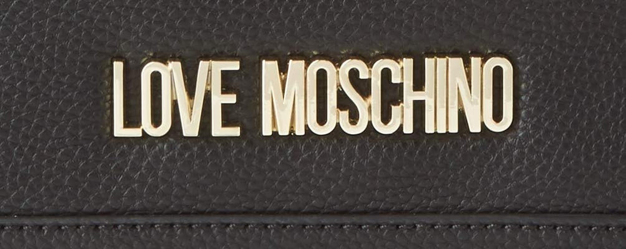 Love Moschino Jc4210pp0a axelväska, svart (Black Pebble) Damväskor Naty Shop