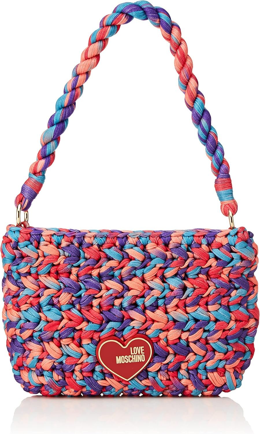 Love Moschino Jc4235pp0gkl165a Handväska, Flerfärgade väskor Dam Naty Shop Standardtitel