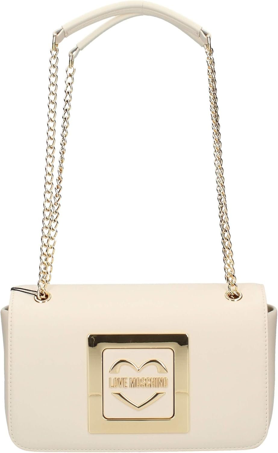 Love Moschino Jc4301pp0gkv0 axelväska Dam Väskor Naty Shop Ecru